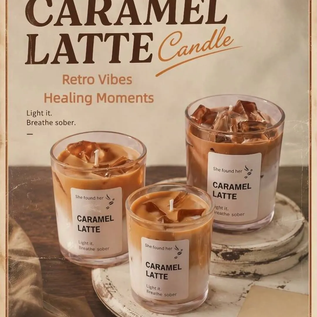 Coffee Scented Soy Wax Candle