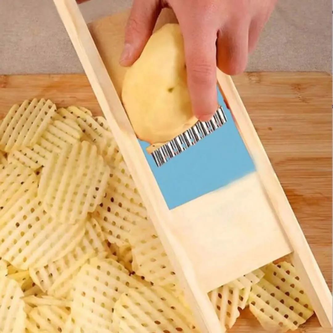 Waffle Cut Potato Slicer