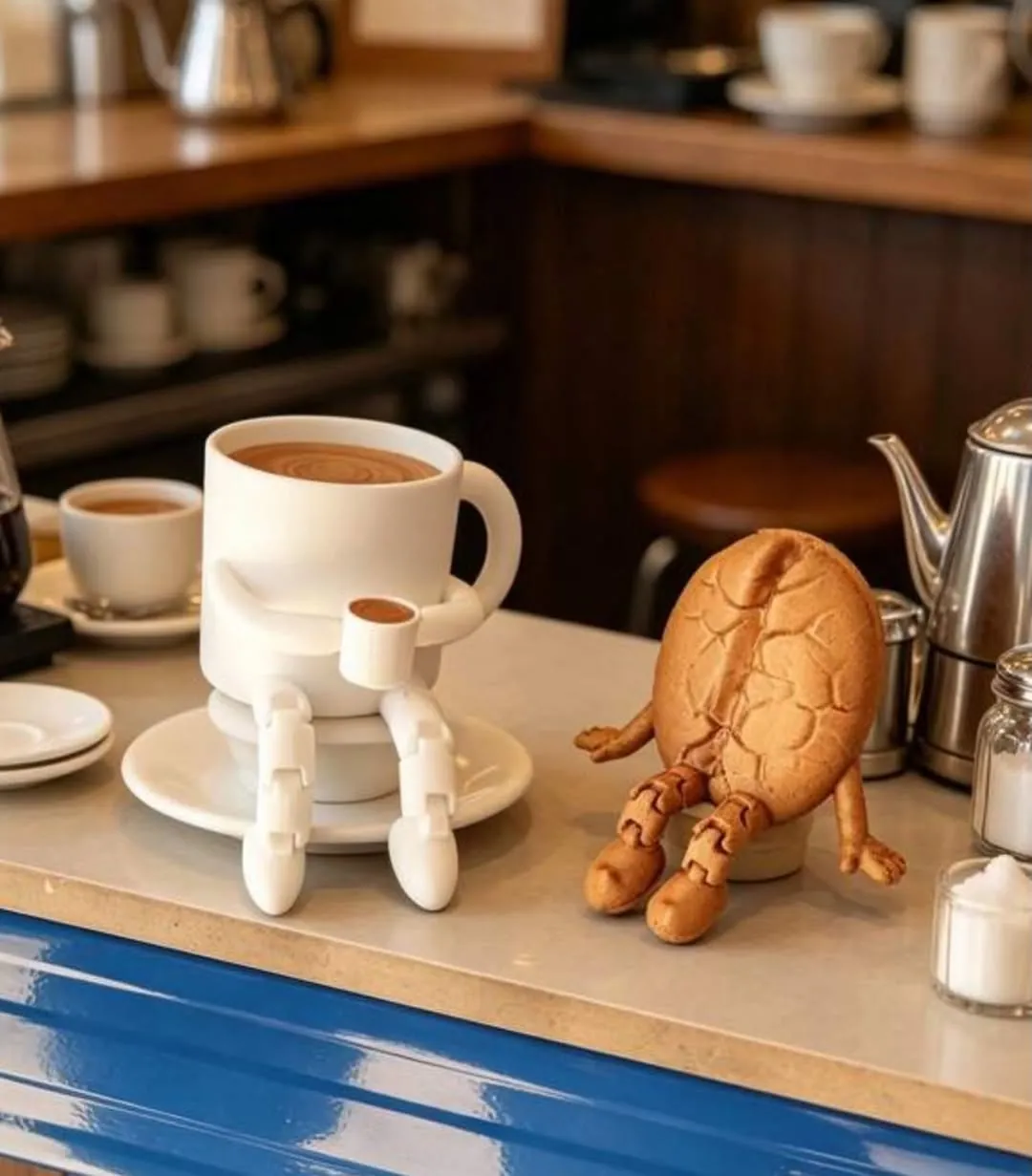 Decorative Egg-shaped Figures