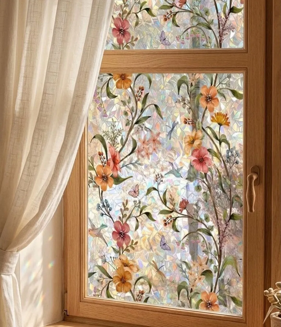 Floral Decorative Window Film