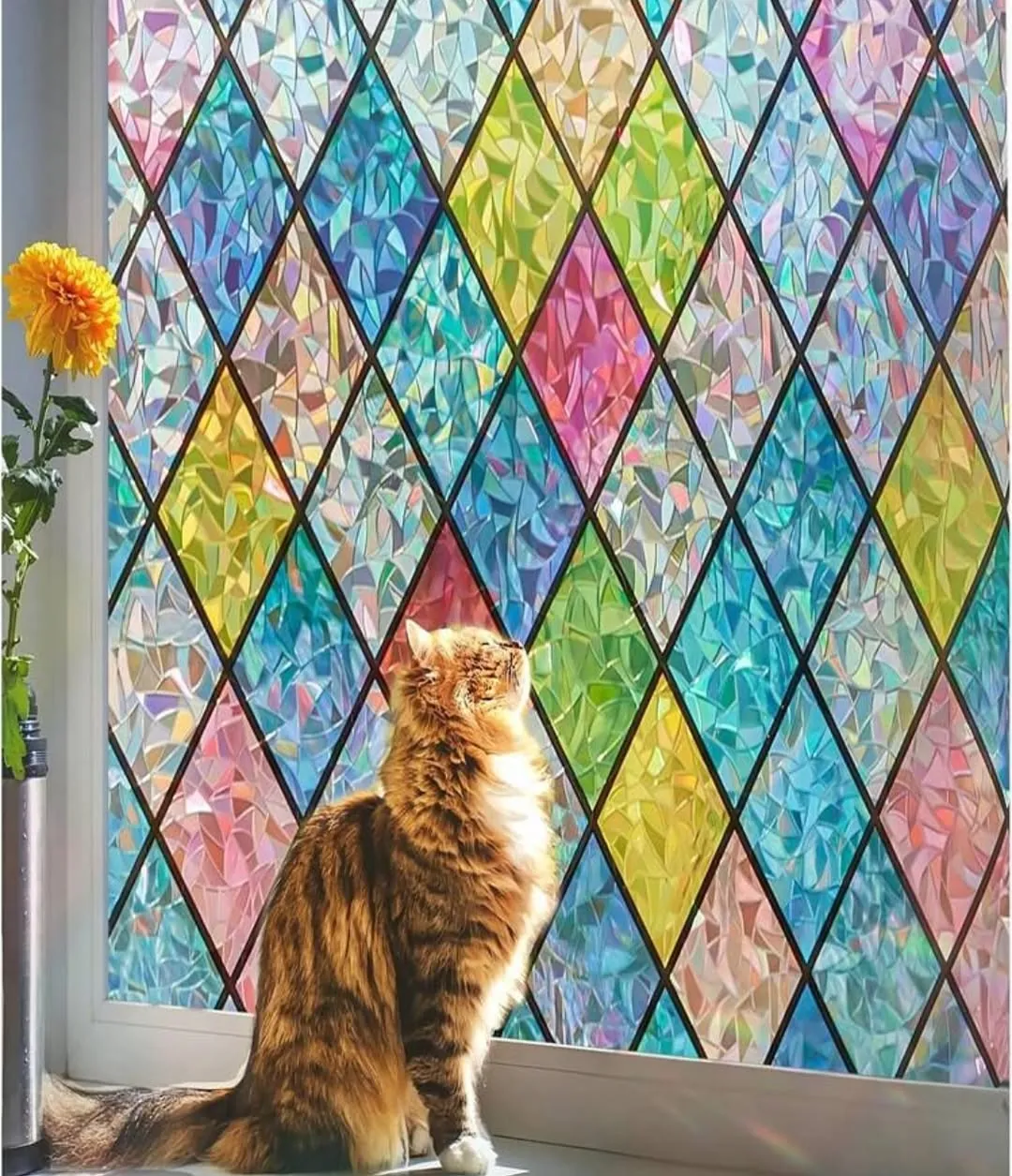 Floral Decorative Window Film