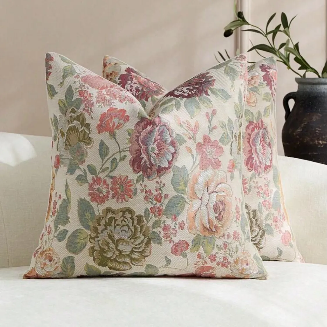 Floral Decorative Pillows