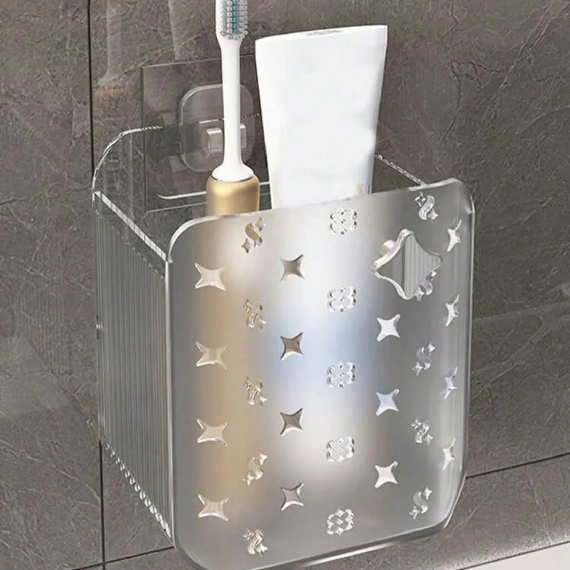 Cute Toothbrush and Toothpaste Holder