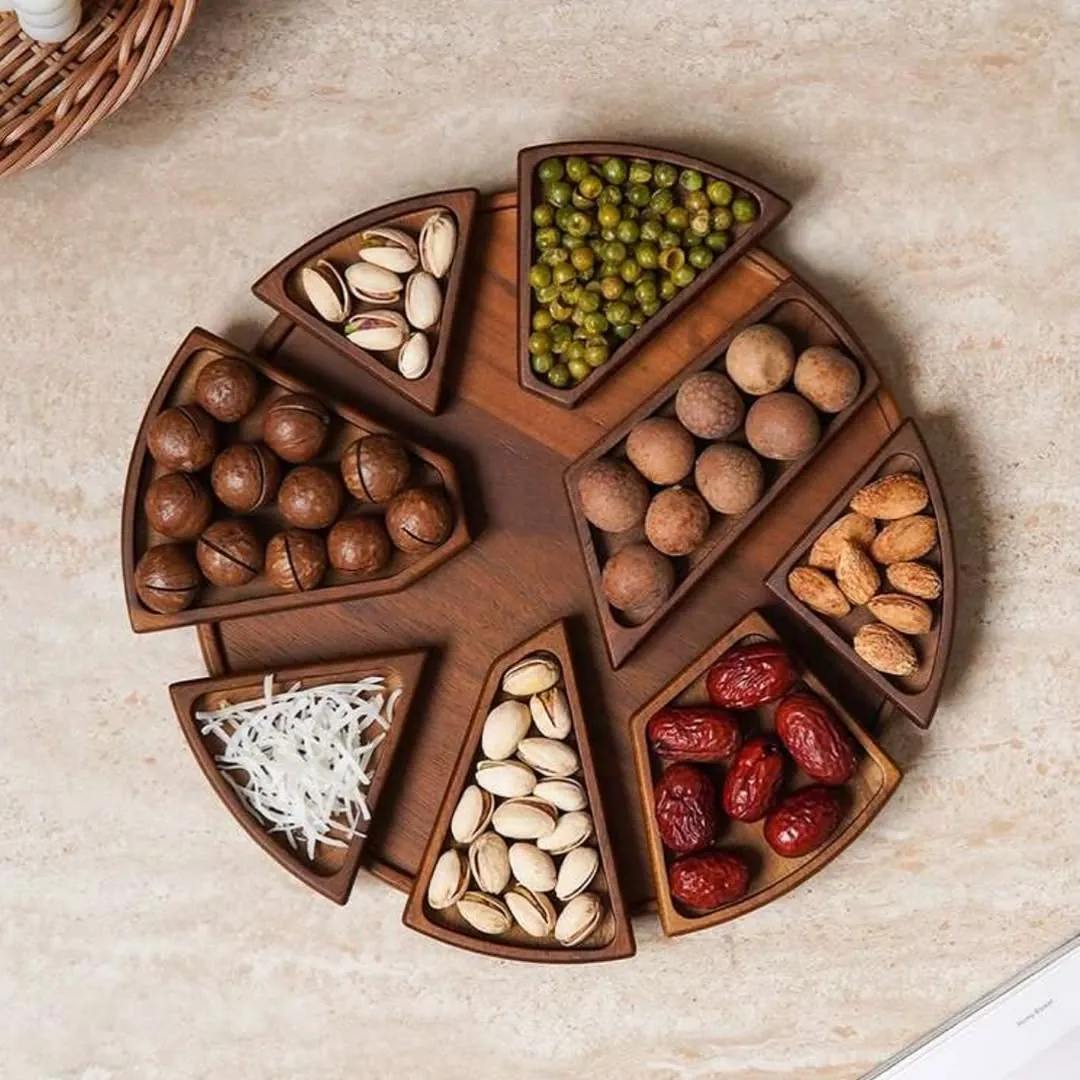 Wooden Snack Tray