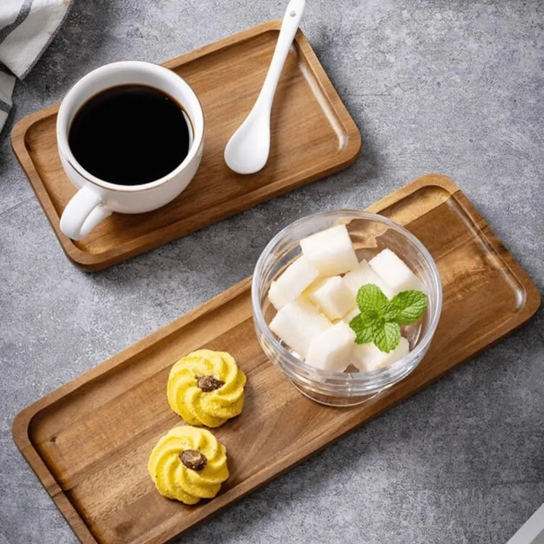 Wooden Snack Tray