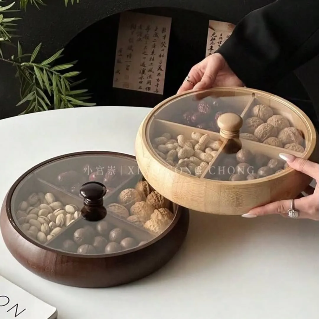 Wooden Snack Tray