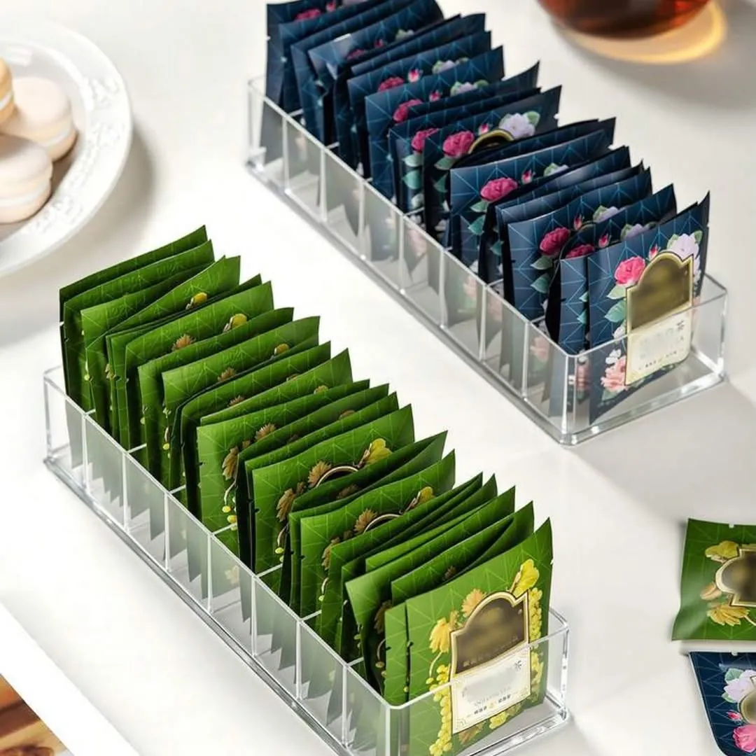 Clear Acrylic Medicine Organizer Box