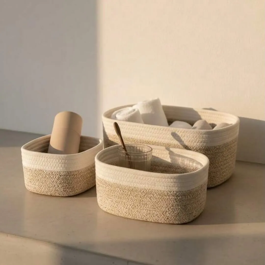 Home Decorative Storage Baskets Set