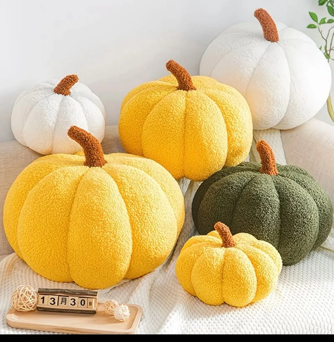 Pumpkin Plush Pillows