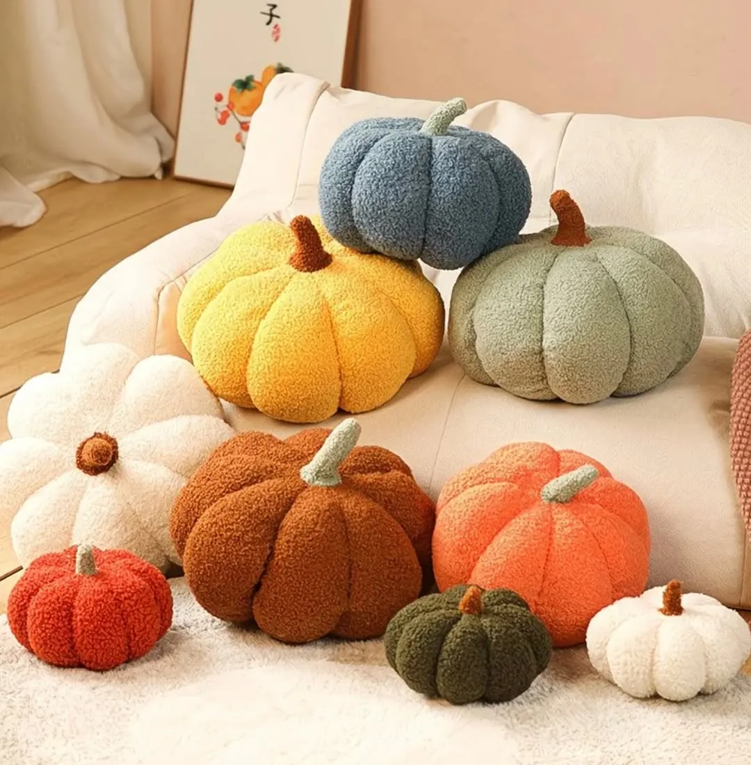 Pumpkin Plush Pillows