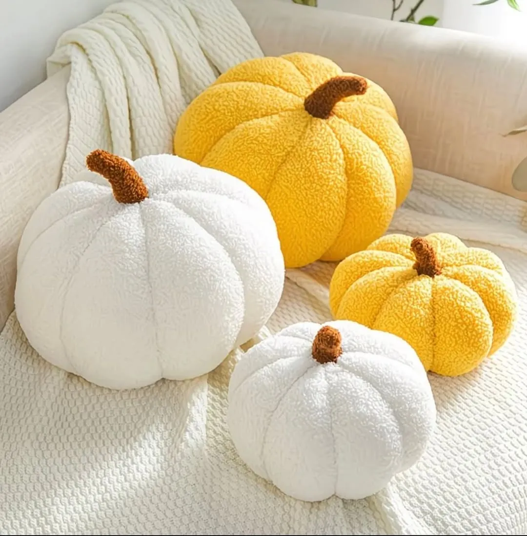Pumpkin Plush Pillows