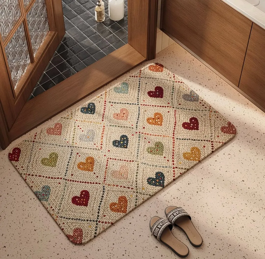 Lotus Flower Decorative Door Mat
