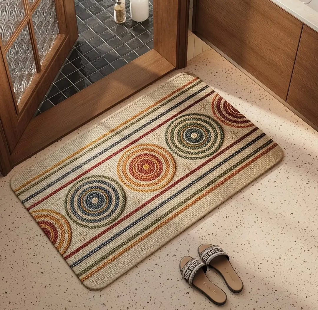 Lotus Flower Decorative Door Mat