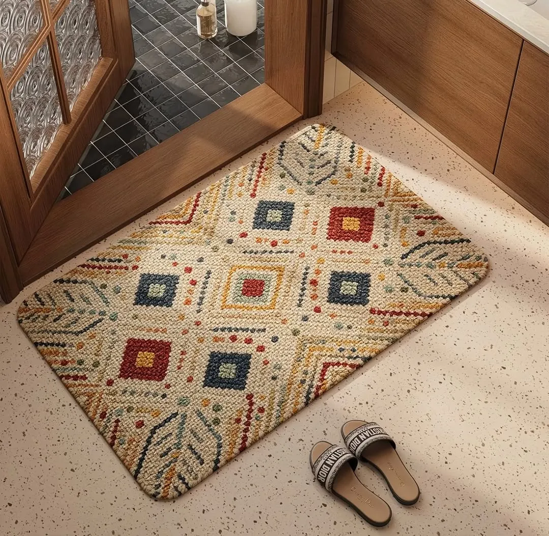 Lotus Flower Decorative Door Mat