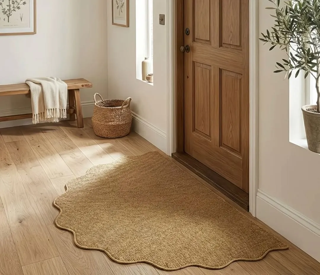 Leaf-Shaped Home Mat