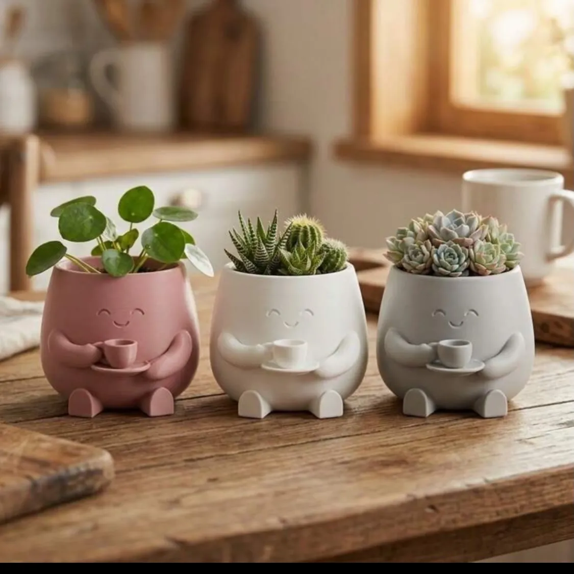Cute Character Plant Pots