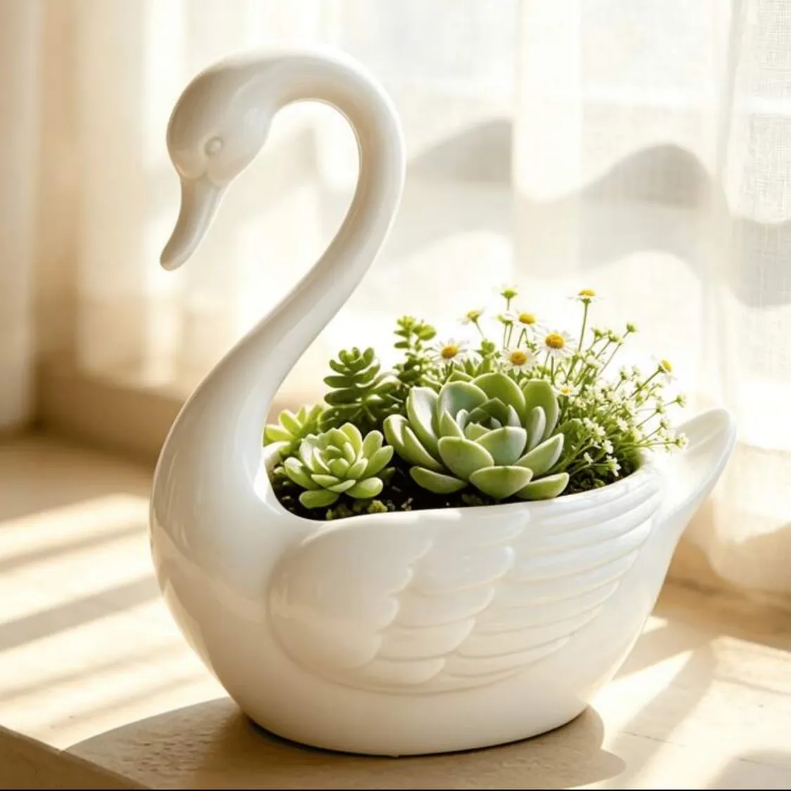 Woman-Shaped Succulent Planter