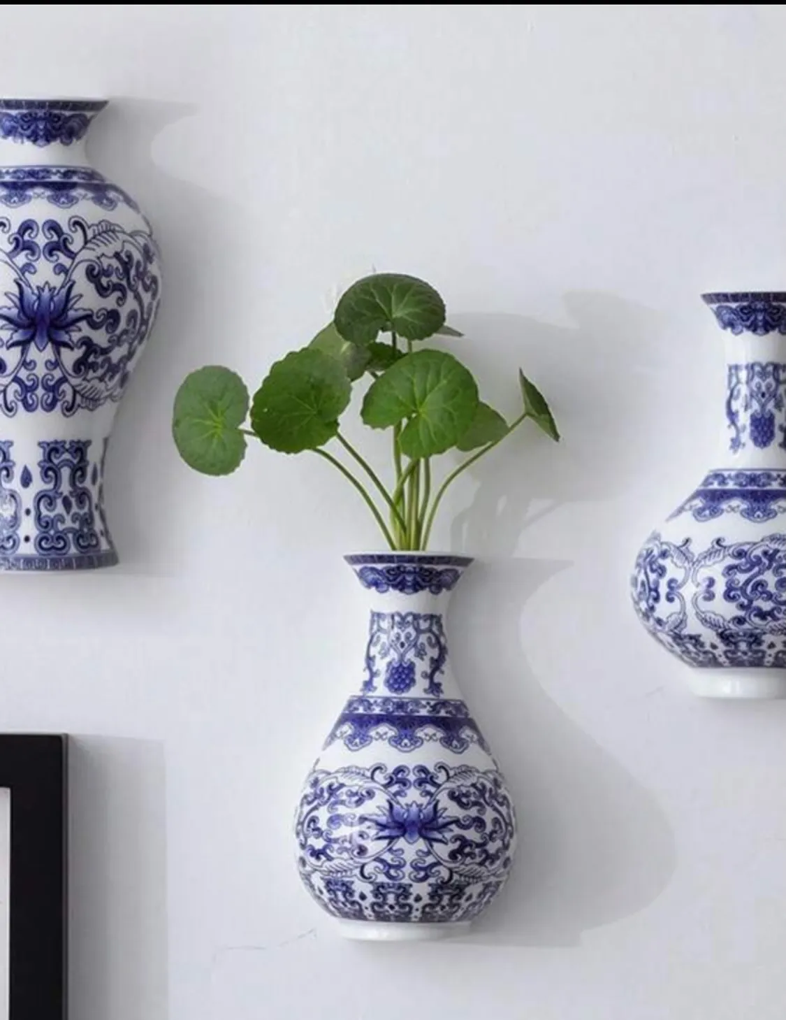 Wooden Wall Vase Decor