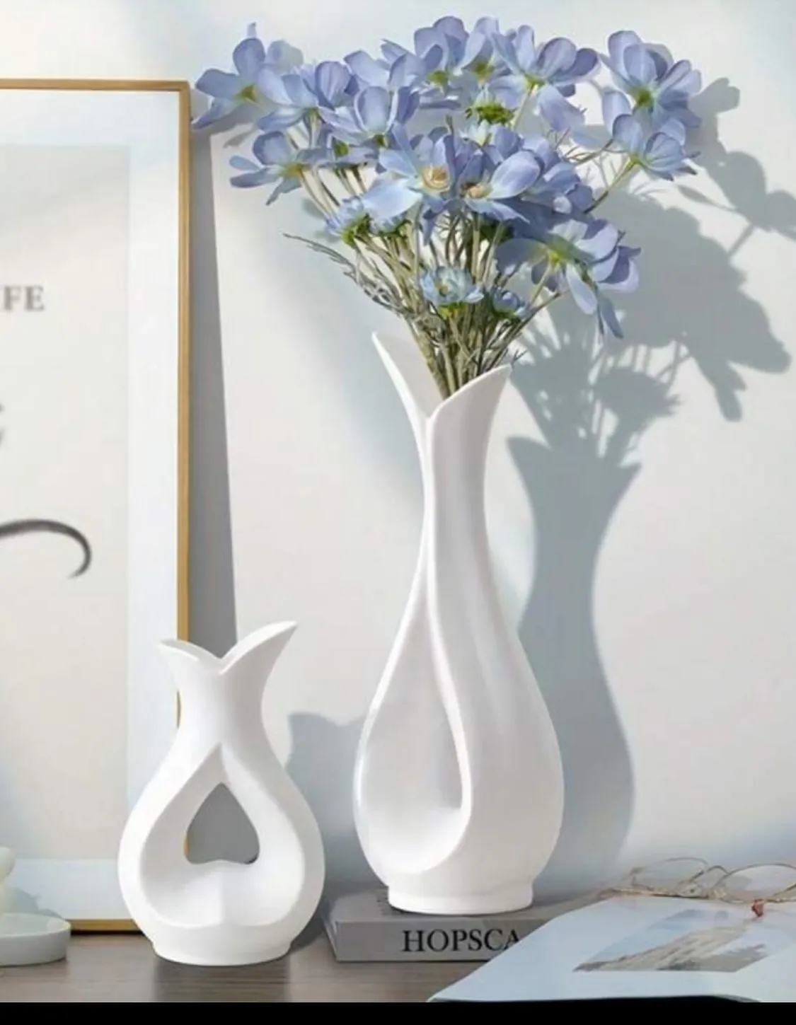 Wooden Wall Vase Decor