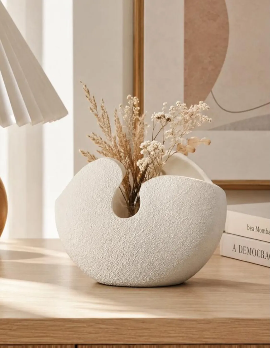 Wooden Wall Vase Decor