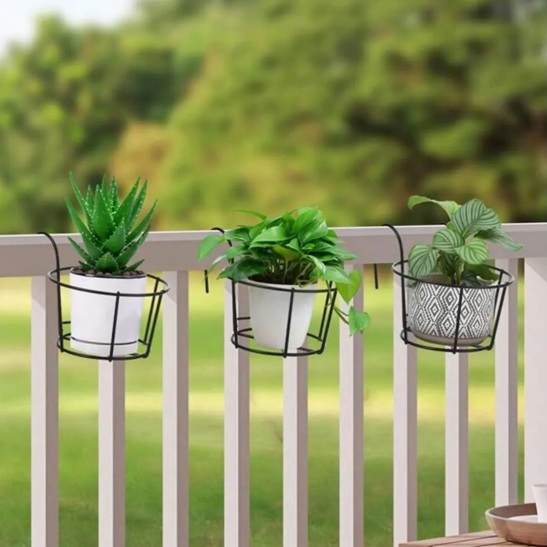 Hanging Balcony Plant Pot Holder