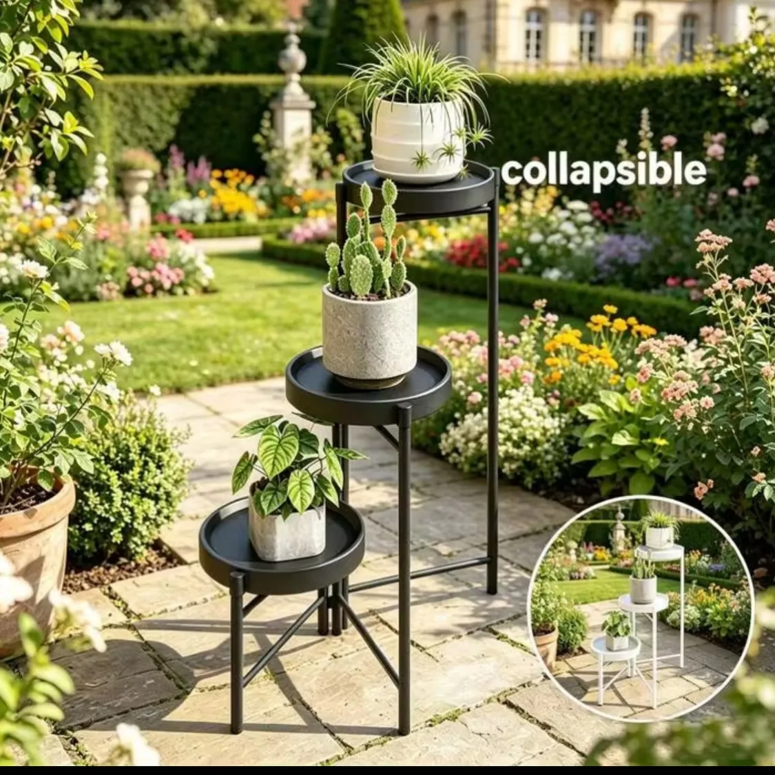 Hanging Balcony Plant Pot Holder