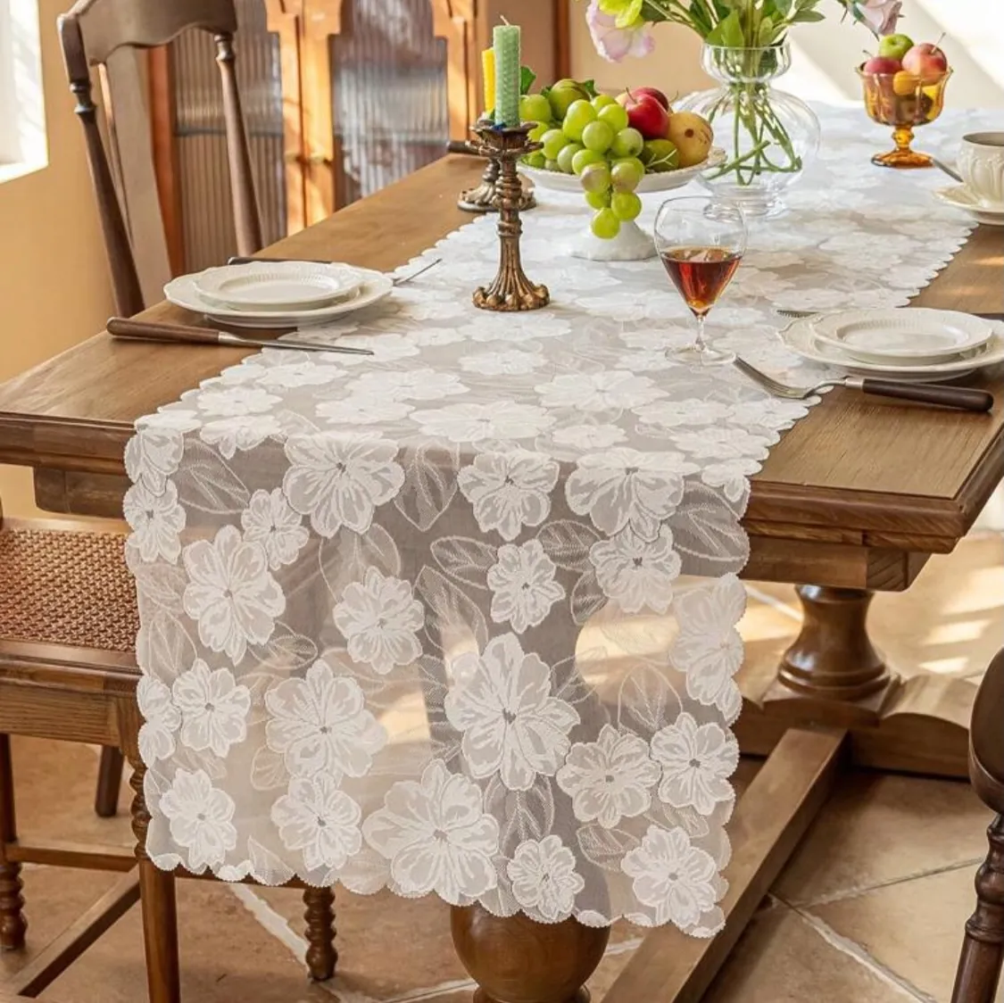 Lace Table Runner