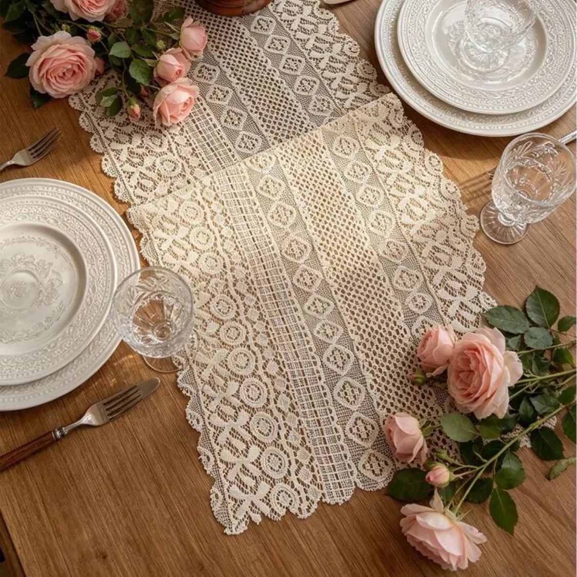 Lace Table Runner
