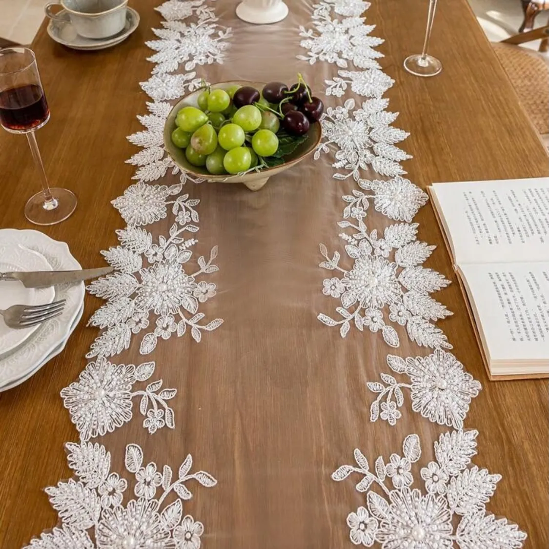 Lace Table Runner