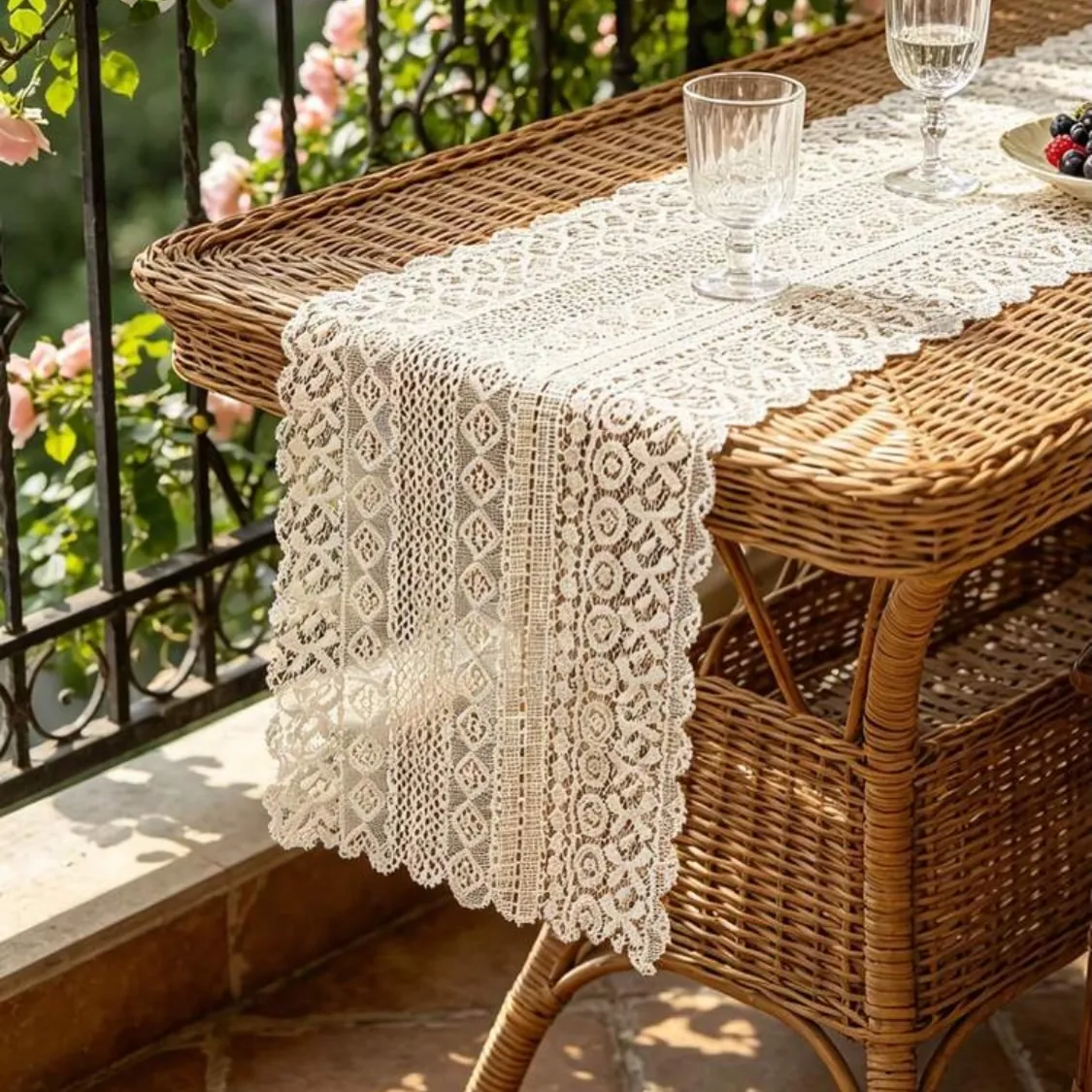 Lace Table Runner