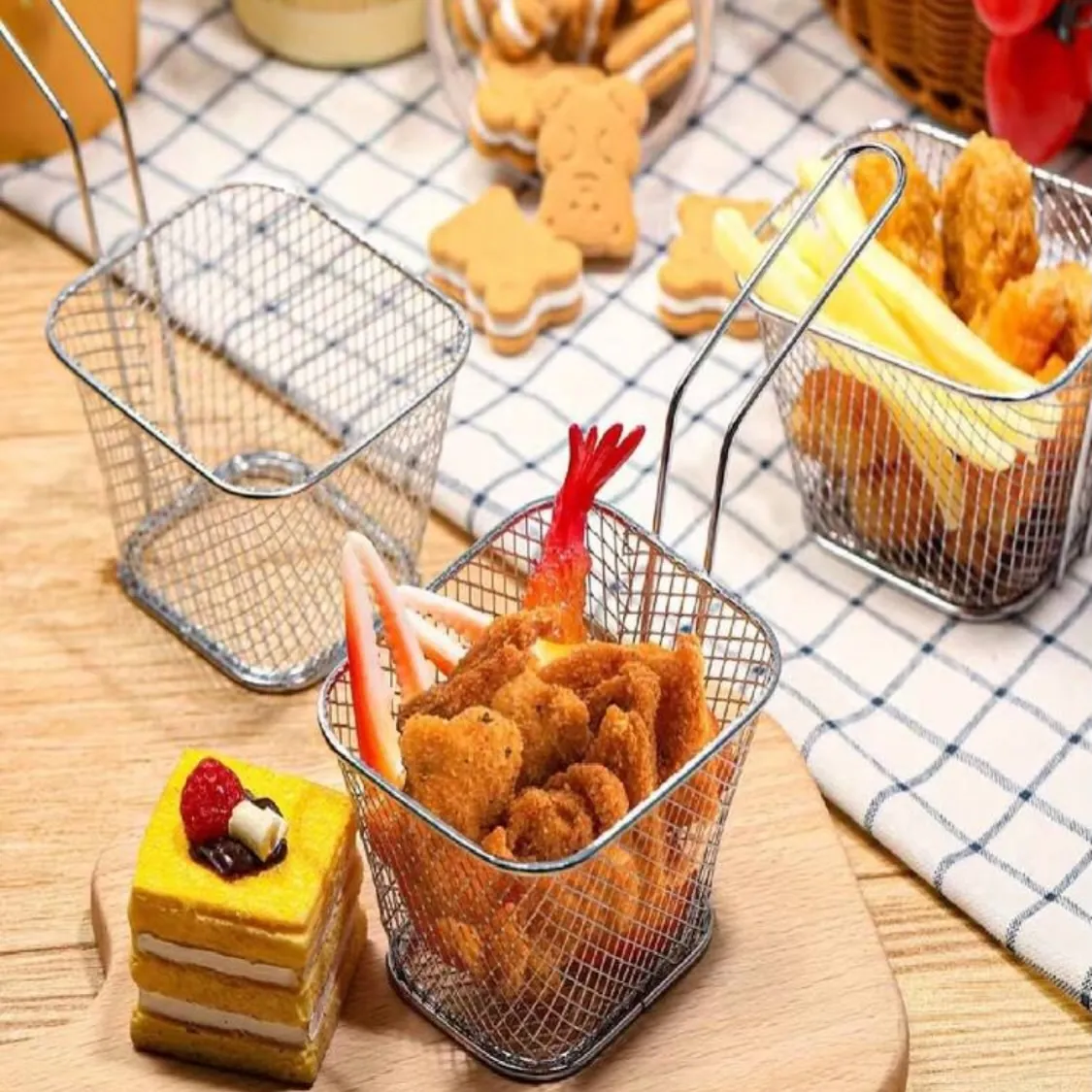Metal Snack Baskets