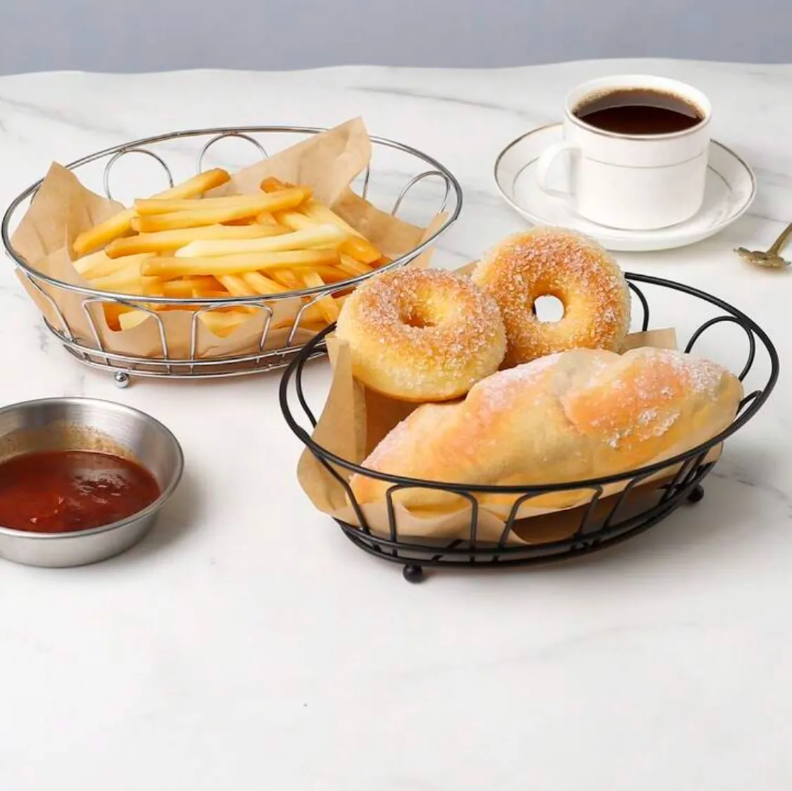 Metal Snack Baskets