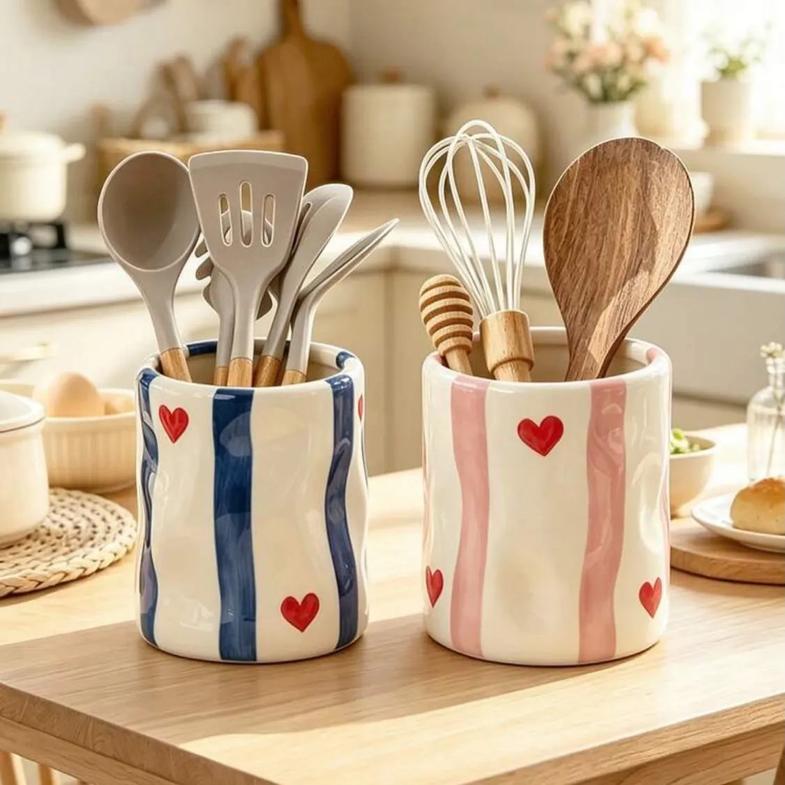 Ceramic Utensil Holder