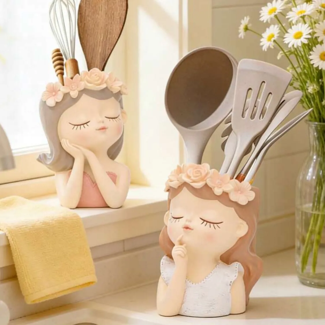 Ceramic Utensil Holder