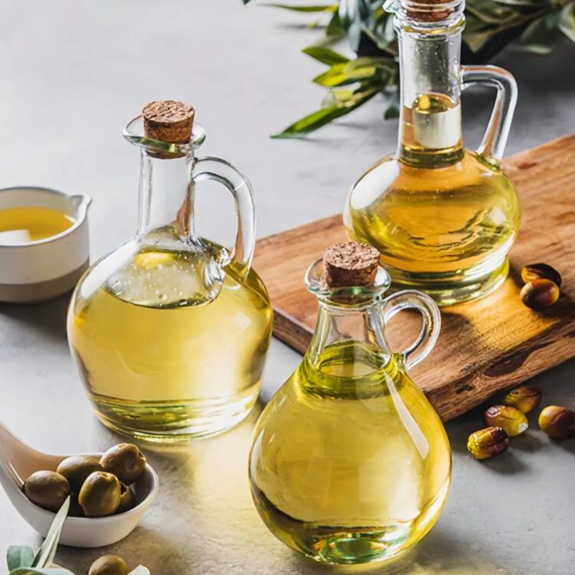 Ceramic Oil, Vinegar, Salt and Pepper Set