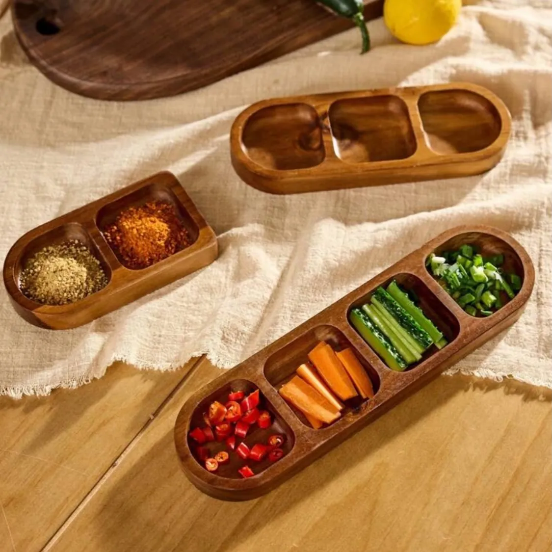 Bread-Themed Ceramic Bowls Set