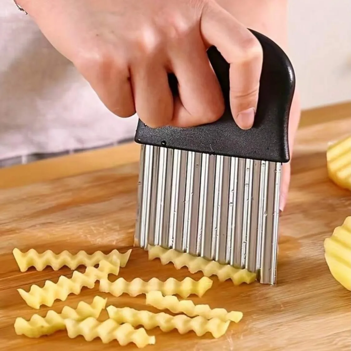 Waffle Cut Potato Slicer