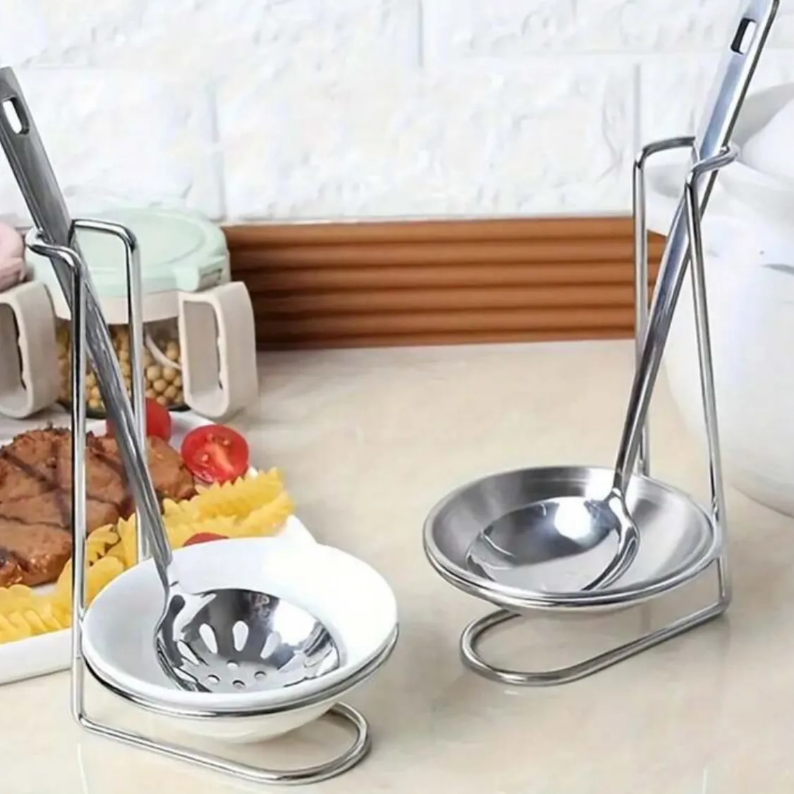 Kitchen Utensil and Lid Holder