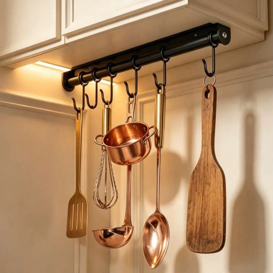 Kitchen Utensil Hanging Rack