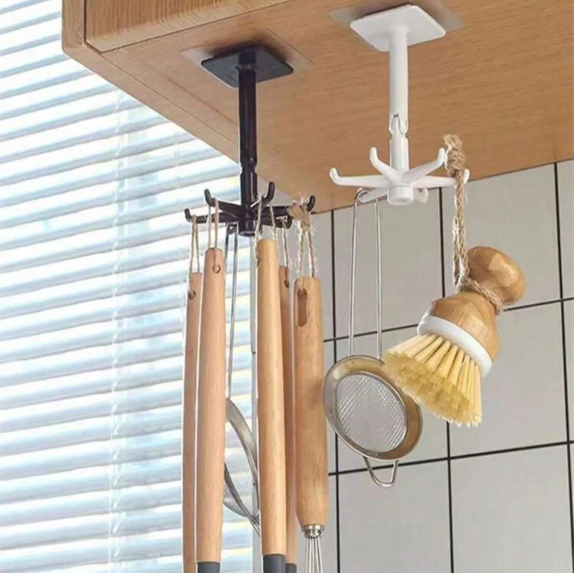 Kitchen Utensil Hanging Rack