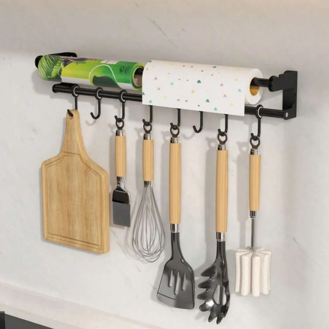 Kitchen Utensil Hanging Rack