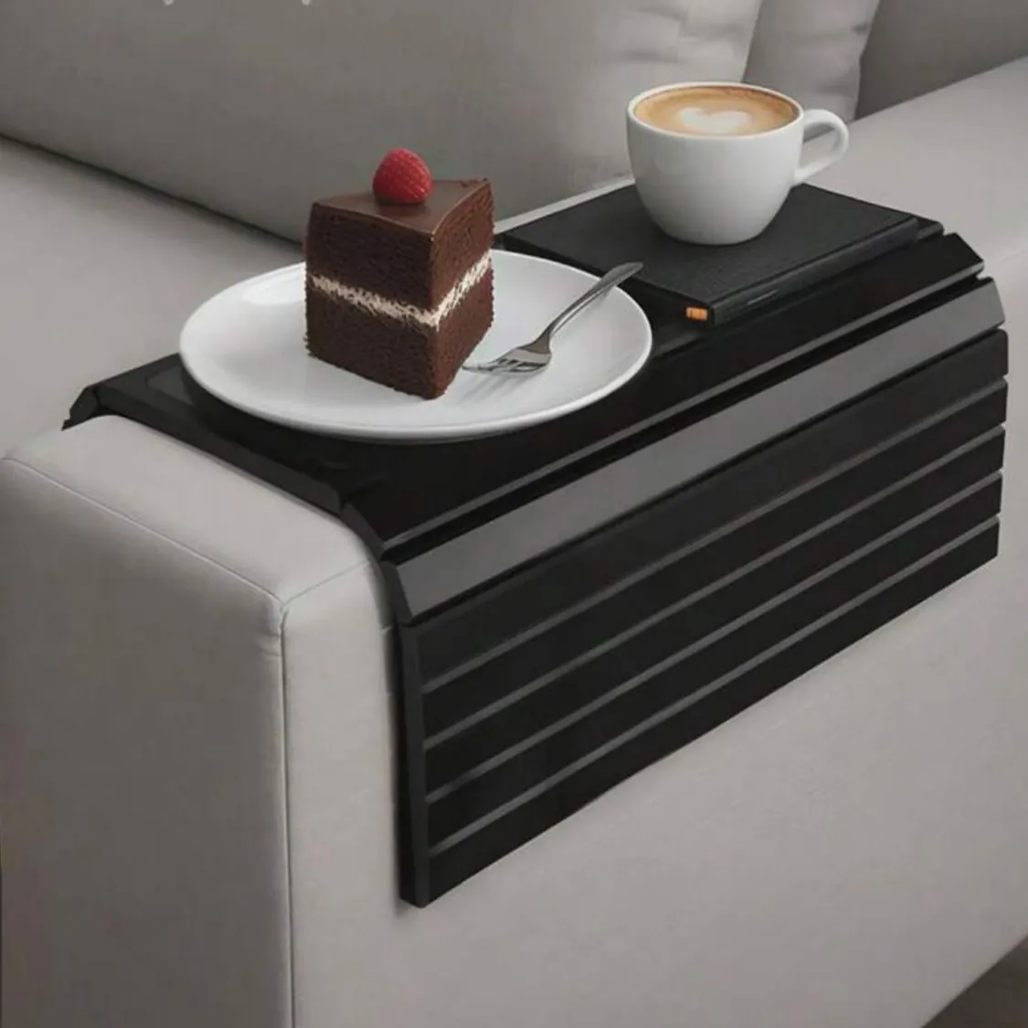 Wooden Sofa Armrest Tray