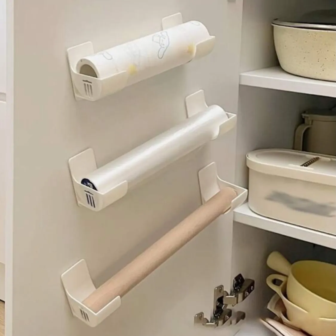 Wooden Kitchen Roll Holder