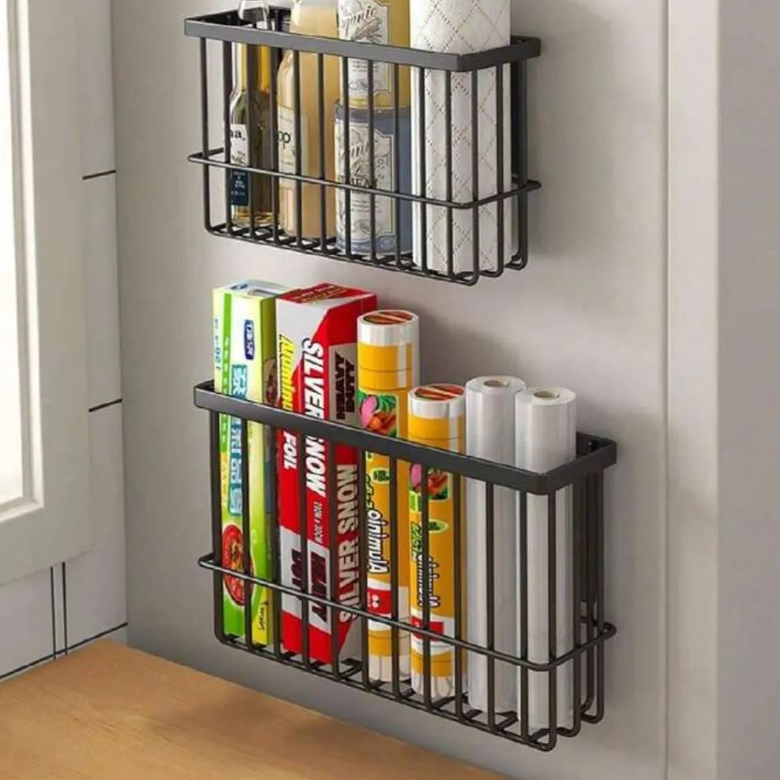 Wooden Kitchen Roll Holder
