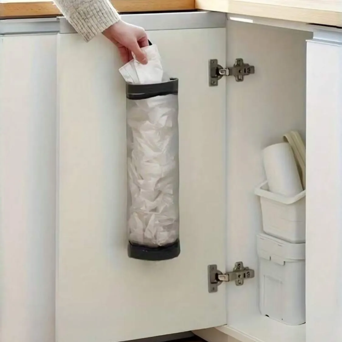 Wooden Kitchen Roll Holder
