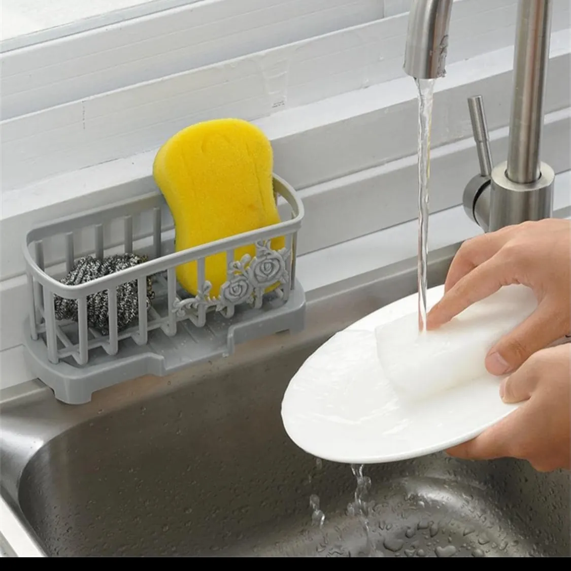 Kitchen Sink Organizer and Soap Dispenser