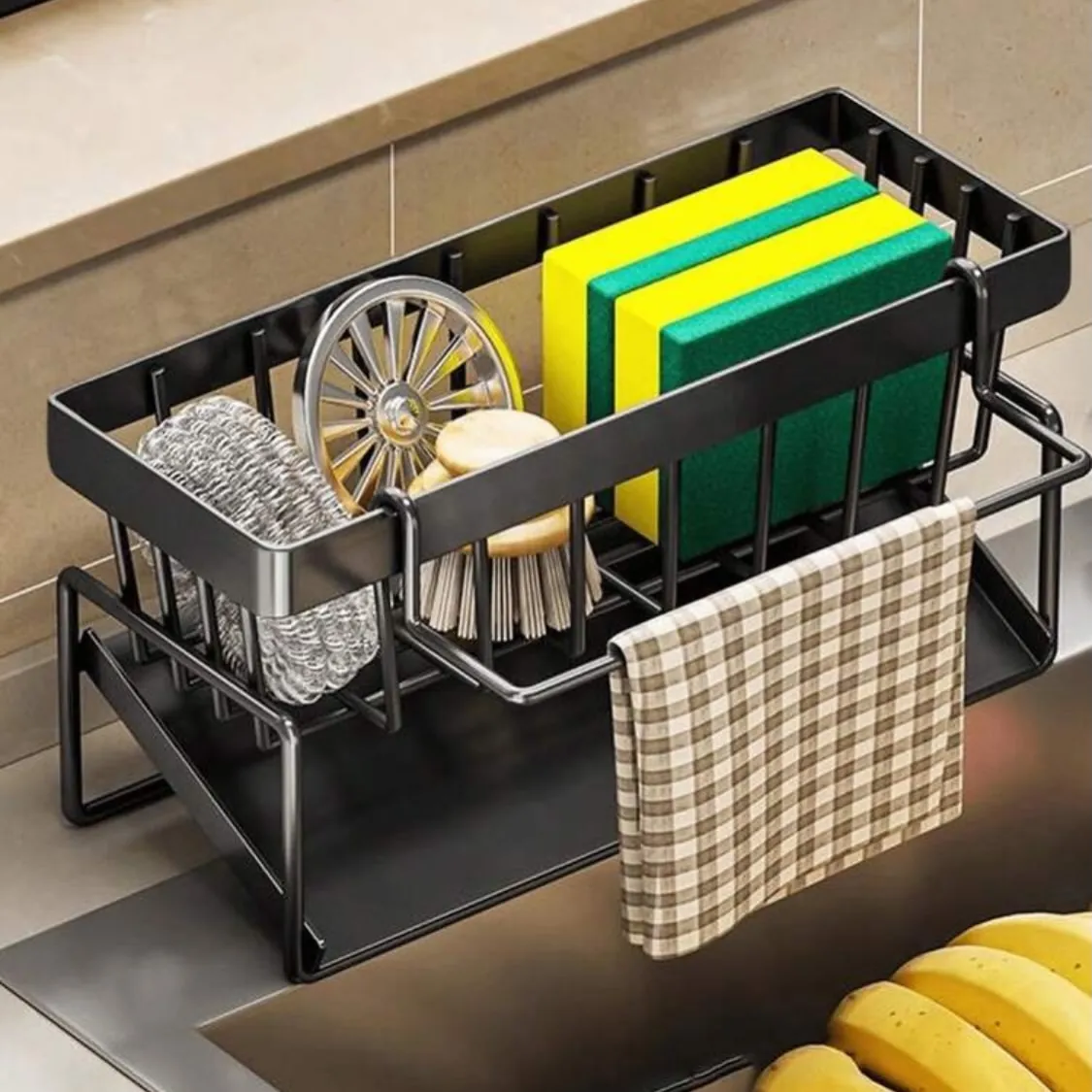Kitchen Sink Organizer and Soap Dispenser