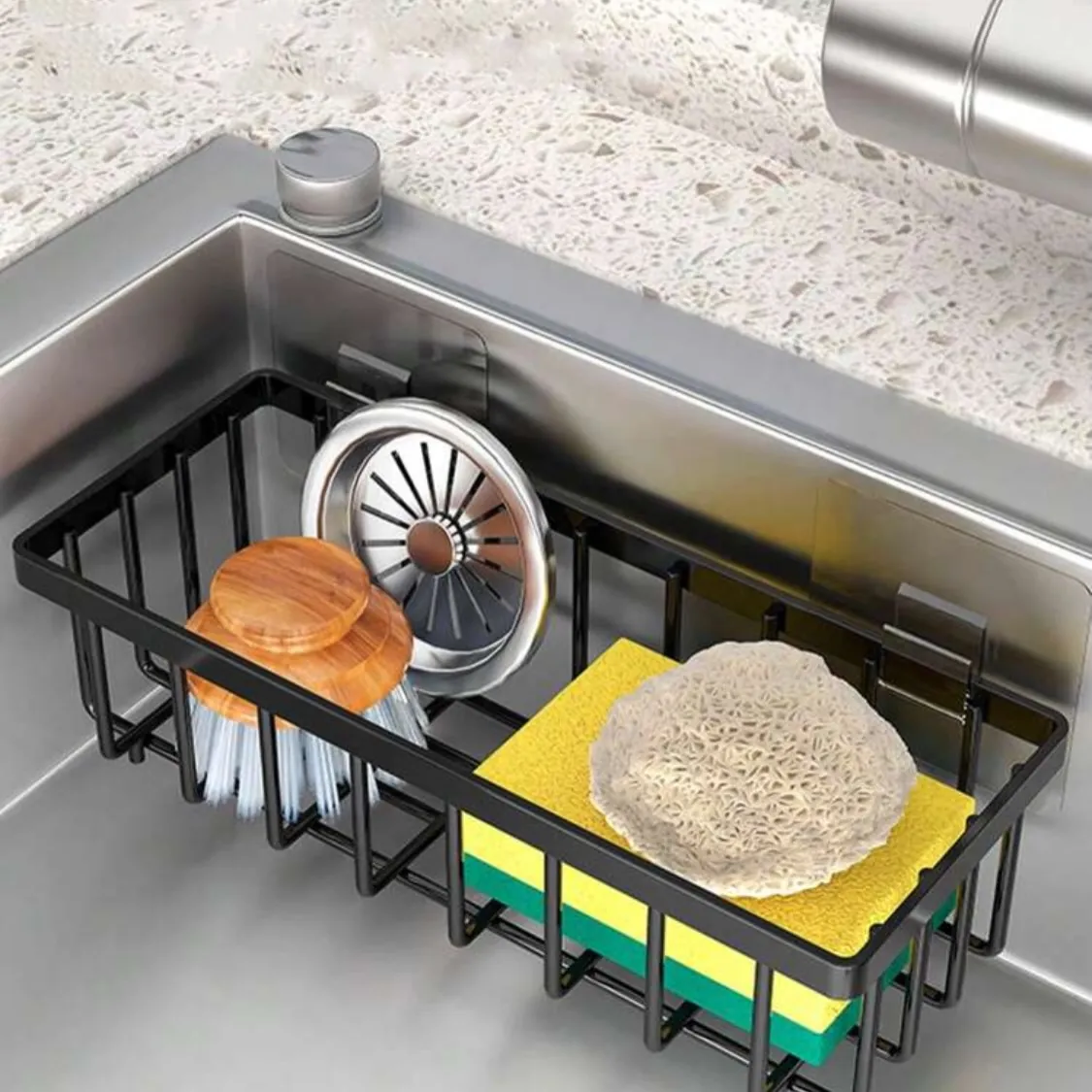 Kitchen Sink Organizer and Soap Dispenser