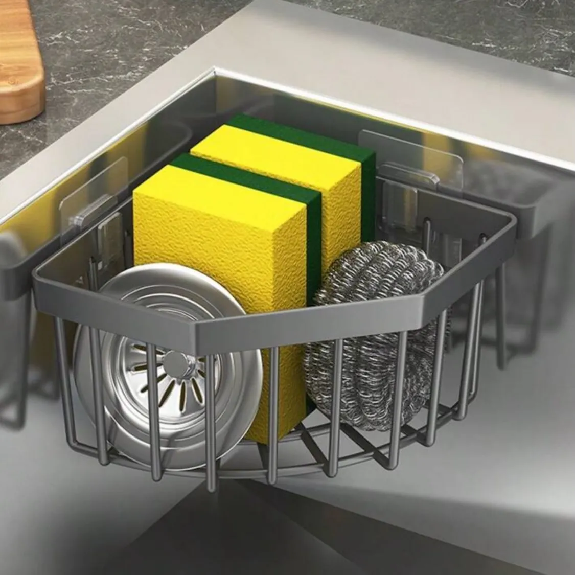 Kitchen Sink Organizer and Soap Dispenser