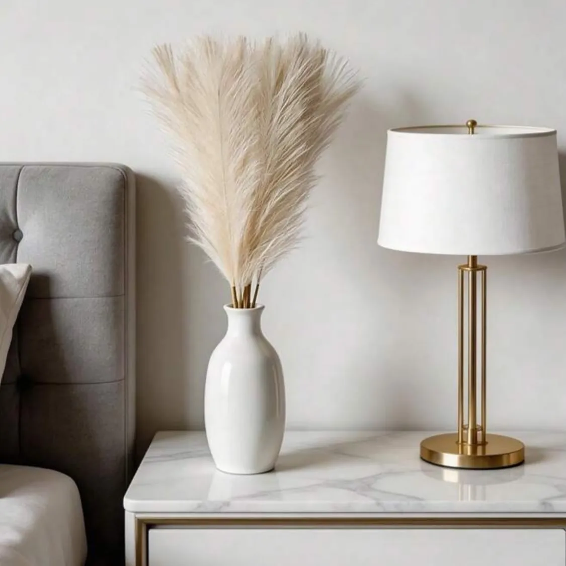 Pampas Grass Decorative Arrangement